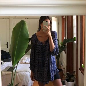 Off the shoulder boho blouse